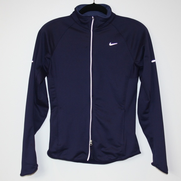 nike women's full zip running jacket